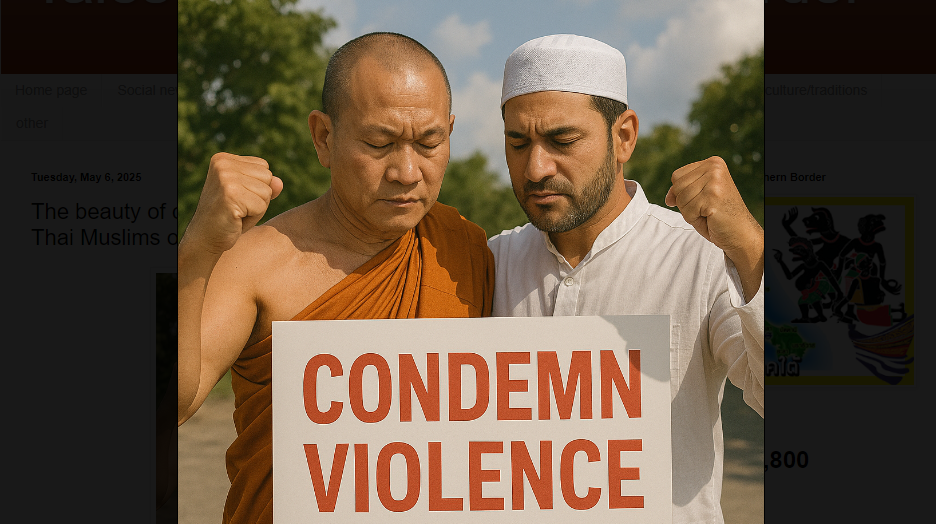Indahnya Umat Budha dan Islam Hidup Damai di Tanah Thailand